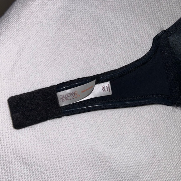 Strapless Bra Black 32B Gilligan & O'Malley Seamless Smooth - Picture 5 of 8